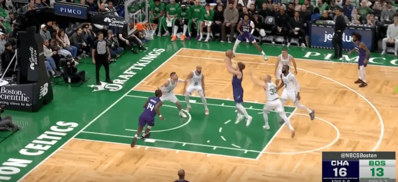 奇异果体育app-克尼普尔VS凯尔特人:多变有无球战术发起,高效贡献20分