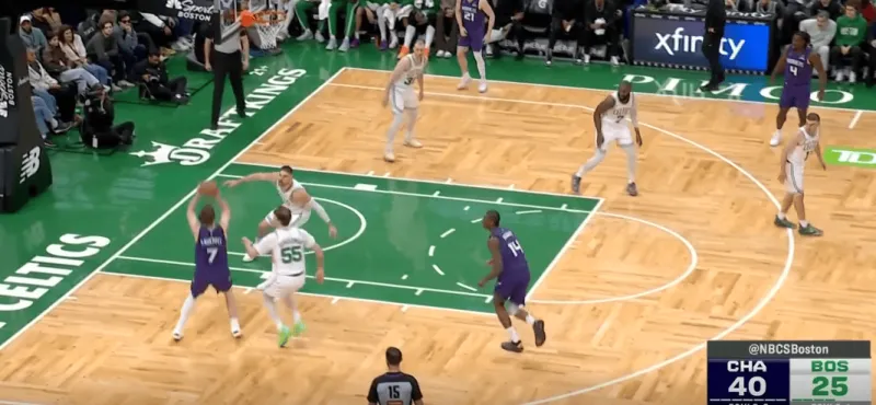 奇异果体育app-克尼普尔VS凯尔特人:多变有无球战术发起,高效贡献20分