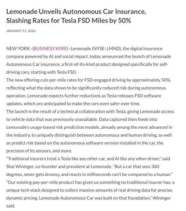 芒果体育官方网址-特斯拉保险费减半！